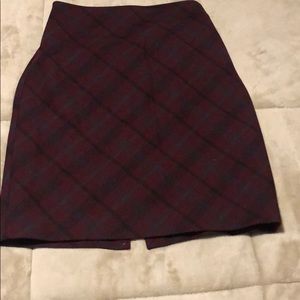 Plaid skirt